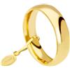 Unoaerre Fede Nuziale Unoaerre Comoda 5 mm Oro giallo