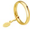 Unoaerre Fede Nuziale Unoaerre Comoda 3 mm Oro giallo