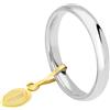 Unoaerre Fede Nuziale Unoaerre Comoda 3 mm Oro bianco