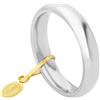 Unoaerre Fede Nuziale Unoaerre Comoda 4 mm Oro bianco