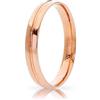 Unoaerre Fede Nuziale Unoaerre Lyra Oro Rosa Brillanti Promesse