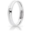 Unoaerre Fede Nuziale Unoaerre Lyra Oro Bianco con diamante Brillanti Promesse