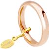 Unoaerre Fede Nuziale Unoaerre Comoda 3,5 mm Oro rosa