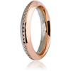 Unoaerre Fede Nuziale Unoaerre modello Eterna con diamanti Collezione 9.0