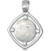 Gioielleria Lucchese Oro Medaglia Ciondolo da Battesimo Oro Bianco 803321714902