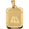 Gioielleria Lucchese Oro Medaglia Ciondolo da Battesimo Oro Giallo 803321714979