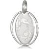 Gioielleria Lucchese Oro Medaglia Ciondolo da Battesimo Oro Bianco 803321714873