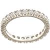 Gioielleria Lucchese Oro Anello veretta Donna Oro Bianco 803321702980