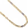 Gioielleria Lucchese Oro Collana Uomo in Oro Giallo e Bianco 803321712335