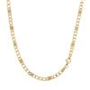 Gioielleria Lucchese Oro Collana Uomo in Oro Giallo Bianco e Rosa GL100035