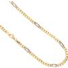 Gioielleria Lucchese Oro Collana Uomo in Oro Giallo e Bianco 803321714651