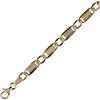 Gioielleria Lucchese Oro Collana Uomo in Oro Giallo e Bianco GL100036