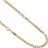 Gioielleria Lucchese Oro Collana Uomo in Oro Giallo e Bianco 803321731246