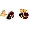 Gioielleria Lucchese Oro Orecchini Coccinella Donna in Oro Giallo 803321703253