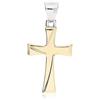 Gioielleria Lucchese Oro Croce uomo in Oro Giallo e Bianco GL-SON156693