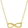 Gioielleria Lucchese Oro Collana con Infinito Donna in Oro Giallo GL-SON217984P
