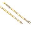 Gioielleria Lucchese Oro Bracciale Uomo in Oro Giallo e Bianco MFN303GB19