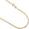 Gioielleria Lucchese Oro Collana Uomo in Oro Giallo e Bianco 803321700306
