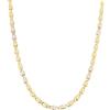 Gioielleria Lucchese Oro Collana Uomo Oro Giallo Bianco GL100330