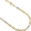 Gioielleria Lucchese Oro Collana Uomo in Oro Giallo e Bianco 803321700286