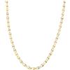Gioielleria Lucchese Oro Collana Uomo Oro Giallo Bianco GL100331