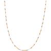 Gioielleria Lucchese Oro Collana Uomo Oro Bianco Rosa GL100332