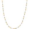 Gioielleria Lucchese Oro Collana Uomo Oro Bianco Rosa GL100343