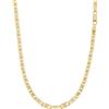 Gioielleria Lucchese Oro Collana Uomo Oro Giallo Bianco GL100383