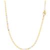 Gioielleria Lucchese Oro Collana Uomo Oro Giallo Bianco GL100384