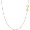 Gioielleria Lucchese Oro Collana Uomo Oro Rosa Bianco GL100386