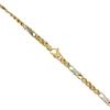Gioielleria Lucchese Oro Bracciale Uomo in Oro Giallo e Bianco 803321718188