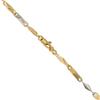 Gioielleria Lucchese Oro Bracciale Uomo in Oro Giallo e Bianco 803321717339