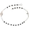 Gioielleria Lucchese Oro Bracciale Rosario Oro Bianco Madonna Miracolosa 803321736933