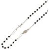 Gioielleria Lucchese Oro Collana Rosario Oro Bianco Madonna Miracolosa 803321716835