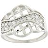 Gioielleria Lucchese Oro Anello Donna Oro Bianco GL100454