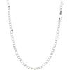 Gioielleria Lucchese Oro Collana Uomo Oro Bianco GL100461
