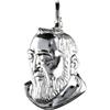 Gioielleria Lucchese Oro Ciondolo Padre Pio oro bianco 803321703345