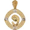 Gioielleria Lucchese Oro Ciondolo da donna con Madonna oro giallo e bianco 803321731672
