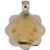 Gioielleria Lucchese Oro Ciondolo Gesu' oro giallo e bianco 803321706436
