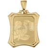 Gioielleria Lucchese Oro Medaglia Ciondolo da Battesimo Oro Giallo 803321714989