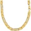 Gioielleria Lucchese Oro Collana Uomo in Oro Giallo Bianco GL100071