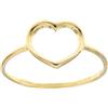 Gioielleria Lucchese Oro Anello Cuore Donna Oro Giallo 803321734406
