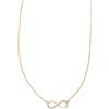 Gioielleria Lucchese Oro Collana con Infinito Donna in Oro Giallo 803321712754