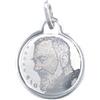 Gioielleria Lucchese Oro Medaglia Padre Pio Oro Bianco GL100073