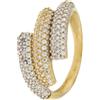 Gioielleria Lucchese Oro Anello Donna Oro Giallo Bianco GL100875