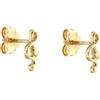Gioielleria Lucchese Oro Orecchini Nota musicale Donna in Oro giallo 803321734979