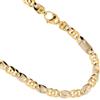 Gioielleria Lucchese Oro Collana Uomo in Oro Giallo e Bianco 803321735519