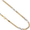 Gioielleria Lucchese Oro Collana Uomo in Oro Giallo e Bianco 803321717452