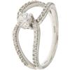Gioielleria Lucchese Oro Anello Donna Oro Bianco GL100910