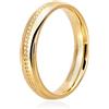 Gioielleria Lucchese Oro Fede Nuziale Oro Giallo Comoda Fantasia GL100917